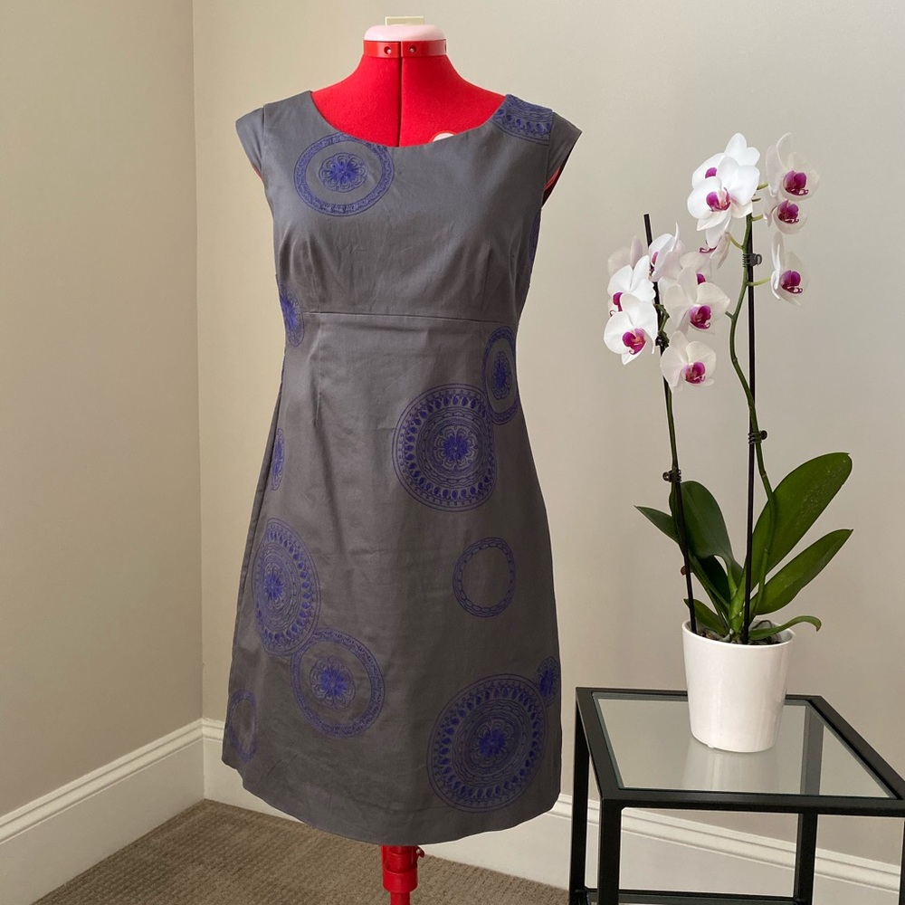 Boden embroidered dress